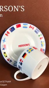 Hàng Hiệu Japan New - Persons - 01 Set Trà Chiều Đa Quốc Kỳ
