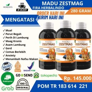Madu Zestmag Asli Obat Asam Lambung Maag Dan Gerd Zetsmag Ampuh