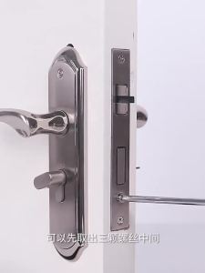 20251Pc 70mm Interior Bedroom Mortise Door Lock Cylinder Replacement Thumbturn Brass Core 7 Pins Tumbler