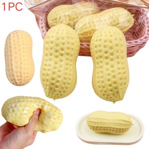 Squishy Peanut Stress Ball Squeeze Toy Rebound Feel Fidget Toy Blind Box ASMR Sensory Anti Stress Toys for Adults