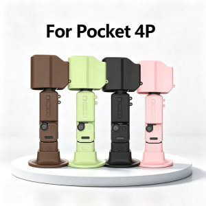 Silicone Cover for DJI Osmo Pocket 4P Accesssories Full Protective Case Lens Protector Sleeve Grip Cover for Osmo Pocket 4Pro