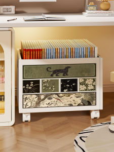 Childrens Book Storage Box Rolling