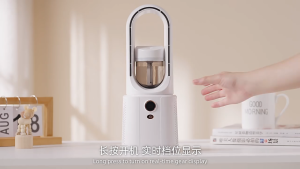 SG【Ready Stock】Bladeless Tower Fan with 3D Vortex Cooling Built-In Humidifier & Night Light Quiet Oscillation for Whole Room Air Circulation