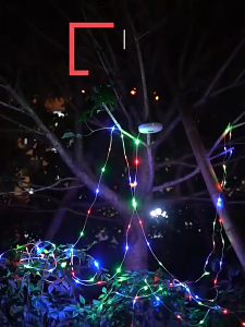 String Lights Fairy Lights Outdoor Lighting Decoration Holiday Party Lights Garden Night Light Strip with Camping Lamp Multi-mode Lighting