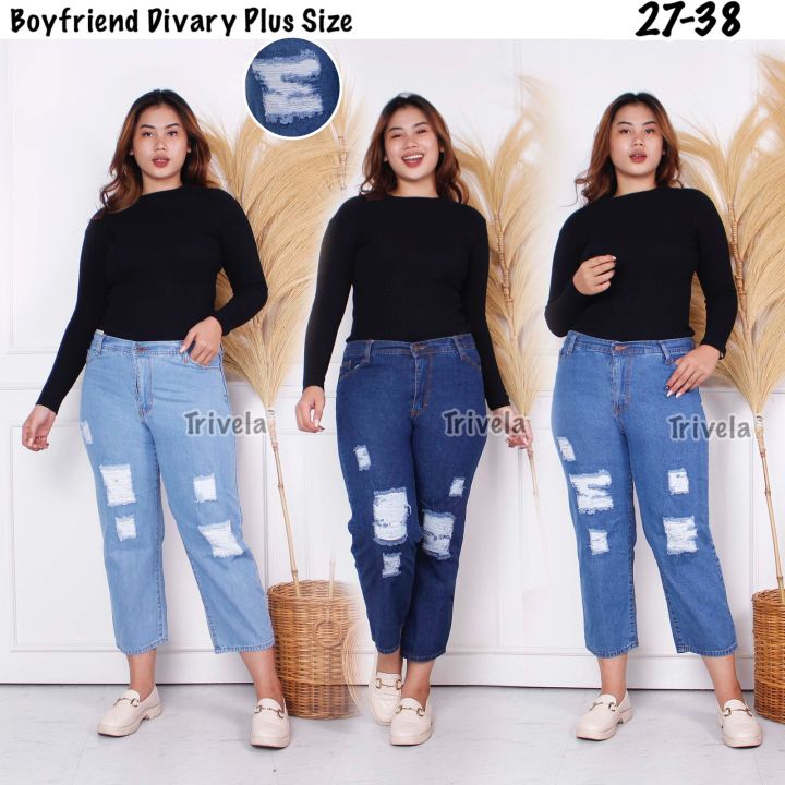 TOLLY - BOYFRIEND DIVARY SOBEK LAPIS PLUS SIZE 27 - 38