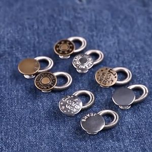 Kancing Celana Jeans Metalic & Pembesar Kancing Lubang Waist Button