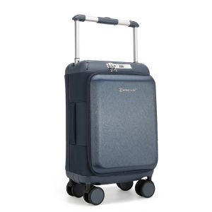 Mansider 2025 New Fashionable Charging Carry-On Suitcase with Universal Wheels And Wide Handle 20 Inch Travel Luggage for Men And Women