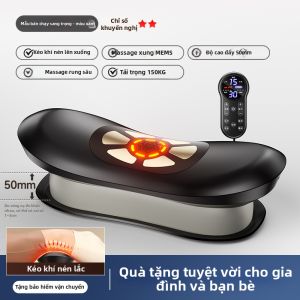 VTT | Thiết Bị Massage Tự Động Giảm Đau Lưng Day Nắn Sưởi Nóng Rung Động