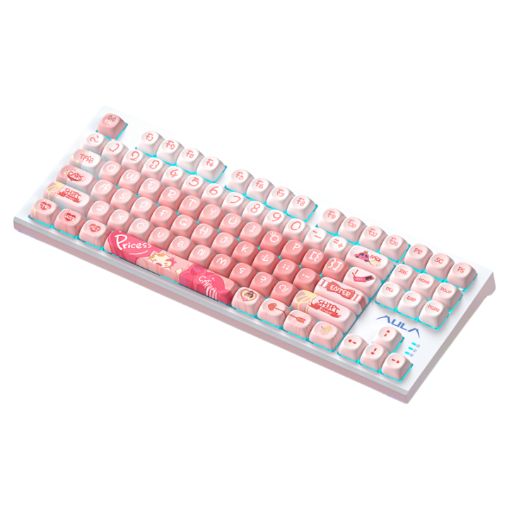 Bàn Phím Cơ Không Dây AULA F3387 3 Chế Độ 87 Phím Cho Chơi Game Và Văn ...