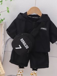 Bộ Đồ Trẻ Em Mùa Hè 2024 Bộ Đồ Trẻ Em Thời Trang Tay Ngắn Thời Trang Cho Bé Trai Bộ Đồ Trẻ Em Cotton Phong Cách Thường Ngày