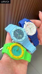 URVOI Case Band for Swatch x AP Royal Pop Pocket Watch change to Wristwatch High-Tech Polymer Strap Quality Butterfly Buckle