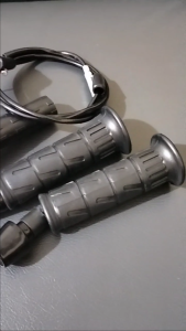 PAKET HEMAT 3IN1 Gas spontan yamaha yz thailand + grip kaze empuk + jalu pcx hitam