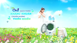 Nước Giặt Xả 2in1 On1 Túi 3.2kg – Đậm Đặc x2 Thơm Lâu Mềm Vải Sạch Khuẩn 99.9% Hương Tự Nhiên