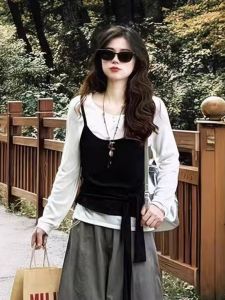 XUECAIQI | Slim Fitting Outfit Set