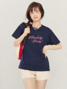 Gbiaior | Cool Feeling Straight Shoulder Short Sleeve T-Shirt