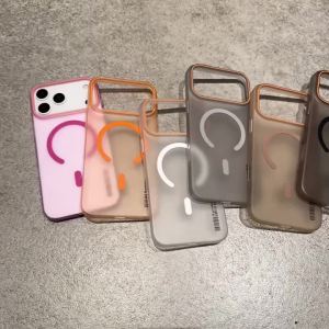 Slim Matte Magnetic Protective Case for Samsung S26 S25 S24 S23 S22 Plus Ultra Wireless Charge Anti-Scratch Shockproof Cover