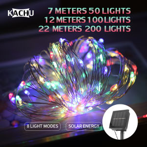 Solar Light 100 Led String Fairy Light Party Outdoor Christmas Light Water Proof