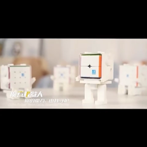 Cube Puzzle 3x3 Magnetic Robot Pajangan Action Figure