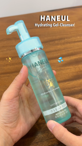 HANEUL Hydrating Gel-Cleanser with Bio-Honey & Ceramides Infusion for Radiant Skin (150ml) Gel Pencuci Muka