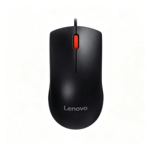 Lenovo M120 Pro Wired Wireless Mouse Keyboard Set 1000 DPI Optical 3 Button Red Scroll Wheel Ergonomic 118x61x38mm 100g USB 2.0 2.4G Nano Receiver Anti-Slip Matte Finish Classic Red Plug & Play for Laptop PC Desktop Windows Mac Office Home Business Black