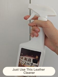 Japan Garnier Hypo-Allergenic Leather Conditioner Spray - Stain Remover & Polishing Solution for All Leather Textures