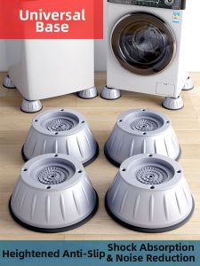 QINFEI | Universal Anti-slip Vibration-proof Heightening Washing Machine Stand