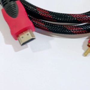 Cáp HDMI ra 3 AV (3RCA) (Đầu chuyển (3 AV Cái) /  Cáp dài 1.5m (3 AV Đực))