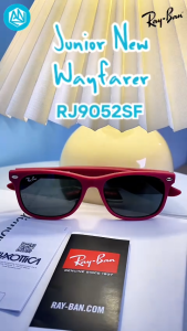 ANZ STUDIO | RayBan Junior New Wayfarer RJ9052SF Sunglasses Size 50 แว่นกันแดดเด็ก กัน UV ดีไซน์แฟชั่น ใส่สบาย