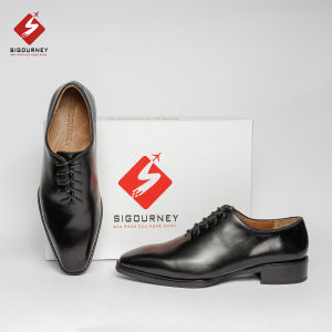 Giày Da Cao Cấp Oxford Wholecut SIGOURNEY Đế Phíp Gỗ Lót Da Mộc SCC-10 Bảo Hành 18 Tháng