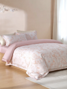 Mercury | Long Staple Cotton 60s Sateen New Chinese Style Bedding 4-Piece Set