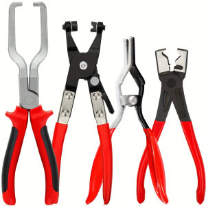 4pcs gasoline filter calipers oil pipe pliers pipe clamps disassembly clamps automobile water pipe hose disassembly repair tools
