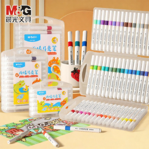 M&G | Waterproof Non-Bleeding Kids Drawing Pen 24 Colors