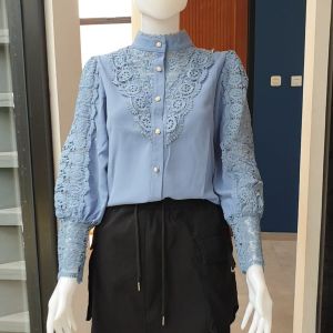 Blouse Wanita Korea Import T8120: Kualitas Tinggi & Desain Trendy