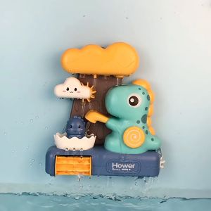 Bath Toy for kids | Water Sprayer Dinosaur Toy | Bathroom Splash Shower | Baby Spinning Toys. HEYBABE