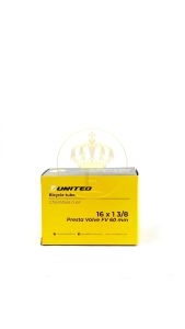 Ban Dalam United 16 x 1 3/8 FV 60mm Pentil Presta 60 mm Bicycle Empire