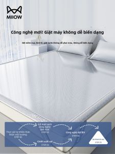MiiOW | Chiếu điều hòa sợi băng mát lạnh kháng khuẩn tiêu chuẩn sơ sinh giặt máy tiện lợi