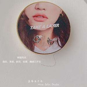 ดาวเคราะห์ที่เปราะบางเรียบง่ายขนาดเล็กในชีวิตประจำวันมินิน่ารักต่างหูจักรวาลสนุกสนานต่างหูคลิปหญิง