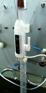 [Ready Stock + local seller] 3000W Instant Tankless Electric Hot Water Heater Faucet Temperature Display Kitchen Instant Heating faucets Water Heater With LED Leakage protection of Down Inlet Belt Rotatable faucet 304 stainless steel Hot and cold faucets