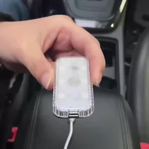 Đèn LED Mini Cảm Ứng Không Dây Đèn Nội Thất Ô Tô Sạc USB Đèn Đọc Sách Gắn Trần Đèn Cho Cửa Chân Xe Cốp Xe Hộp Đựng Đồ