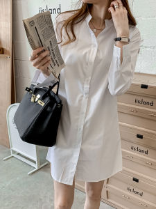 AIYILU | Design Unique White Shirt Blouse