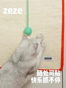 Đệm Mài Móng Mèo Bám Tường Bền Với Sợi Jute zeze