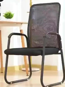 FairCraft Ergonomic Office Chair with Armrest Comfortable Mesh Backrest Conference Chair Sturdy Computer Desk Chair for Office Home Office Study & Meeting Room Modern Furniture