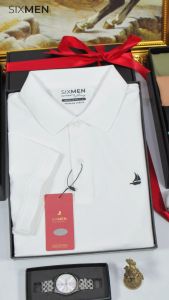 Áo Polo nam trơn Basic cổ bẻ - Tặng Kèm Hộp Quà - POLO BASOR -  vải cá sấu cotton CVC trẻ trung thanh lịch sang trọng