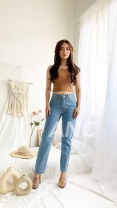 Celana Cutbray Jeans Terlaris Korean Style - Celana BF Basic Jeans - Celana Sobek Tidak Tembus