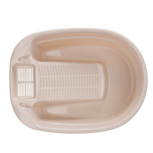 For Home Laundry Basin with Washboard Large Thick Washboard One Baby for Student Dormitory Baby Clothes Cleaning Basin