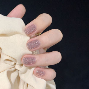 Handmade Wear Armor Disco Flash Diamond in the Debris Nail Stickers Finished Product