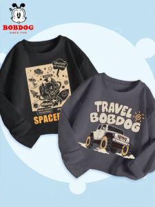 Bobdog | Áo Thun Nam Tay Dài Cotton Mỏng Thời Trang