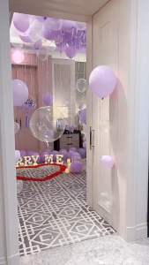 50Pcs 24 Inch Balon Transparansi Tinggi Balon Bobo / Balloon Plastik