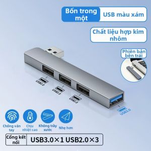 Jieyang | Hub USB Không Dây Multi Type-C 3.0 cho Máy Tính Xách Tay