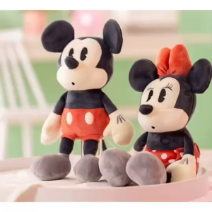ตุ๊กตามิกกี้เมาส์/ตุ๊กตามินนี่เมาส์ นุ่มนิ่ม แท้ 100%